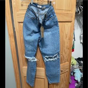 Boyfriend jeans light wash